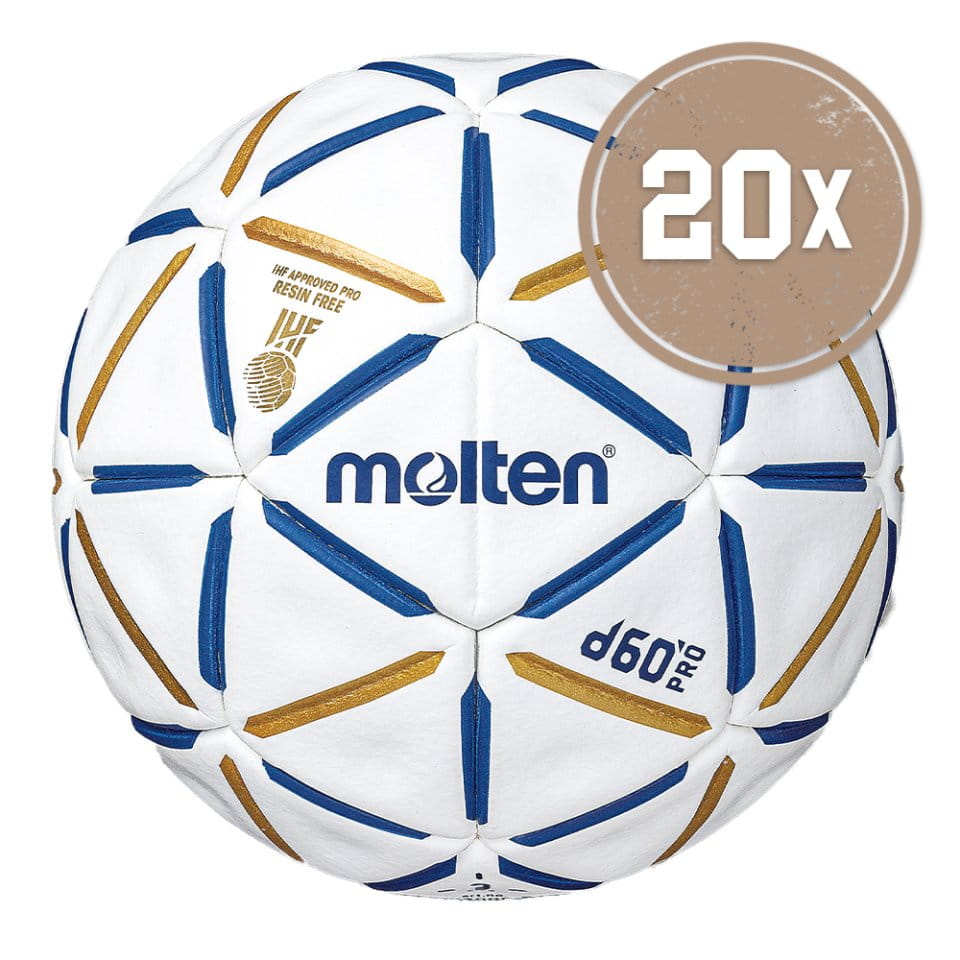 Minge Molten 20er Ballset H2D5000-BW Handball d60 Pro
